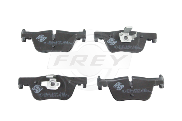 Pastillas De Freno Traseras Bmw Serie 1 (F20), 2 (F23), 3 (F30) 34216873093