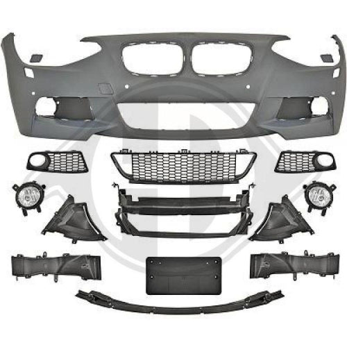 Kit Funda Parachoque Delantero Bmw Serie 1 (F20) 51118053808C