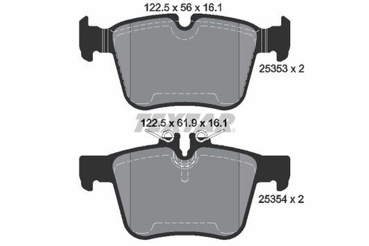 Pastillas De Freno Traseras Mercedes Benz Clase C (W205), GLC (C253) 0084201320