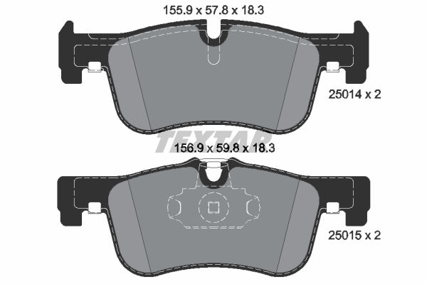 Pastillas De Freno Delanteras Bmw Serie 1 (F20, F21), 2 (F22, F23) 34116858910