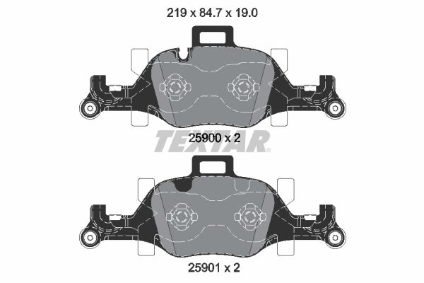 Pastillas De Freno Delanteras Bmw Serie 2 (G42), 3 (G20), 4 (G23) 34116883469