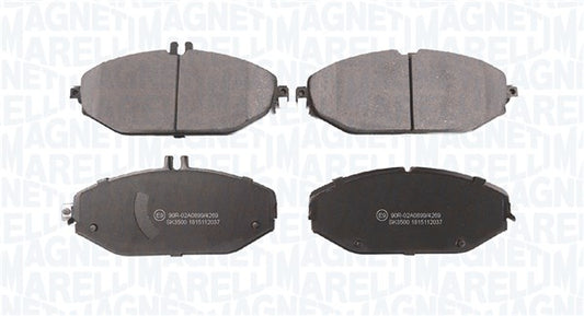 Pastillas De Freno Delanteras Mercedes Benz Clase C (W205), E (C238, W213) 0004209300