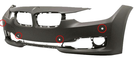 Funda Parachoque Delantero Bmw Serie 3 (F30, F31) 51117293029