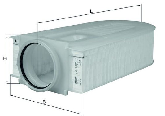 Filtro de Aire Mercedes Benz Clase C (W204), CLS (C218), E (W212) 6510940004
