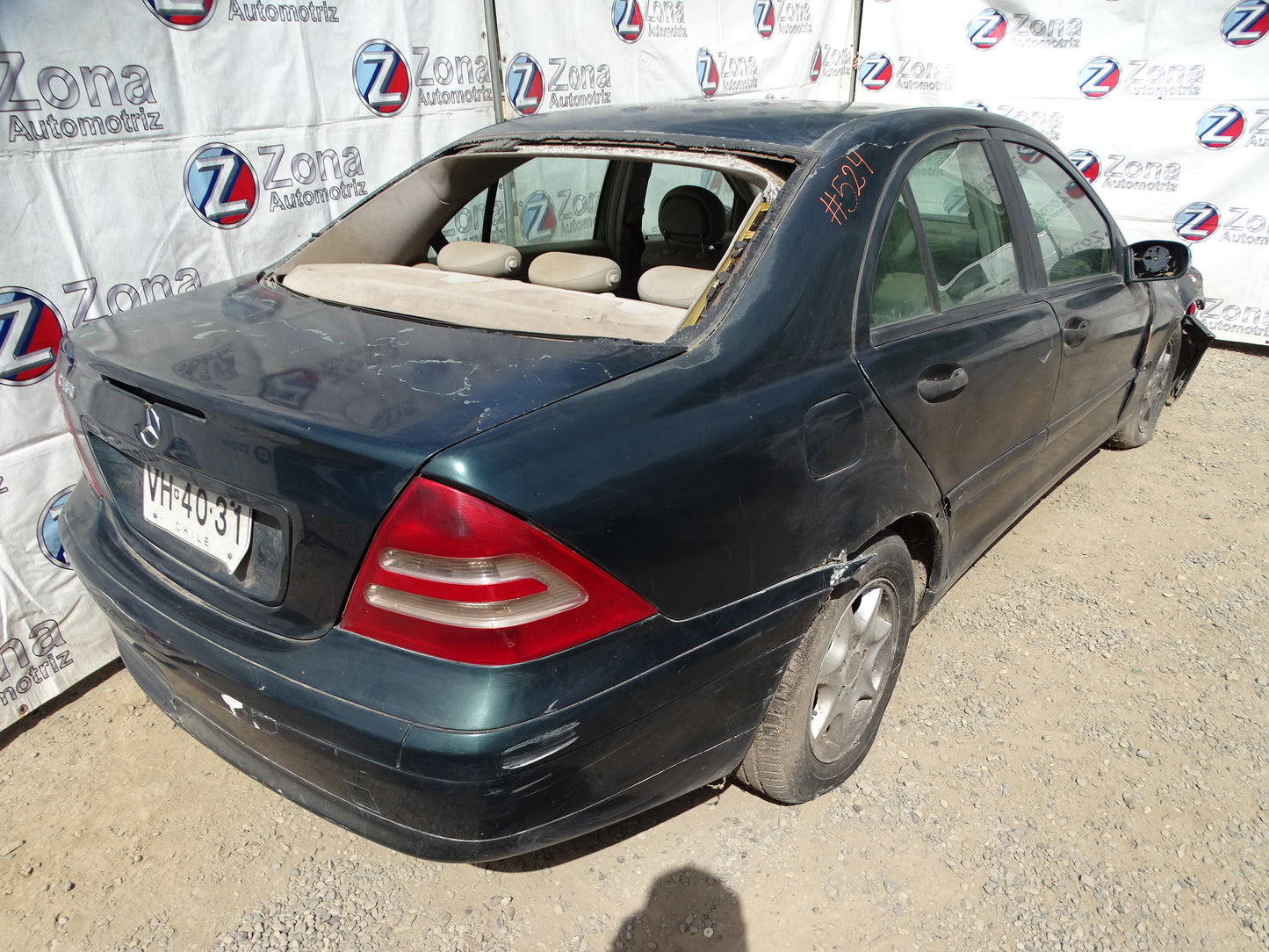 Mercedes Benz Clase C (W203) C 180 Año 2002 #524