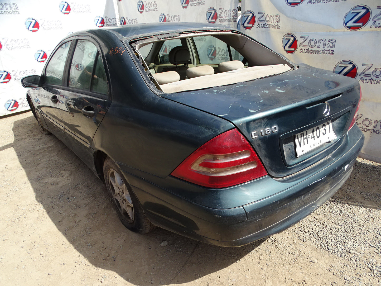 Mercedes Benz Clase C (W203) C 180 Año 2002 #524